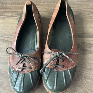 Cole Haan rainboot flats